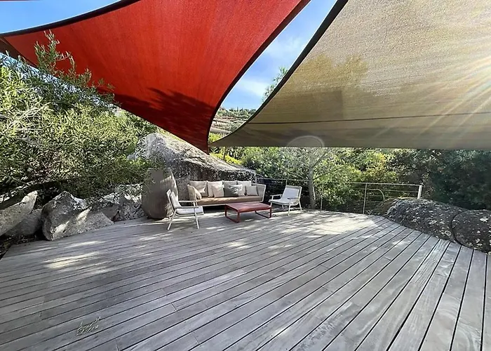 Cazelie, Piscine Vue Splendide Sur Le Golfe ヴィラ