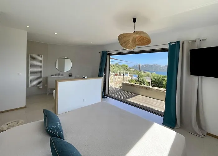 ヴィラ Cazelie, Piscine Vue Splendide Sur Le Golfe