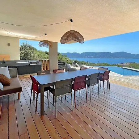 Cazelie, Piscine Vue Splendide Sur Le Golfe ヴィラ *